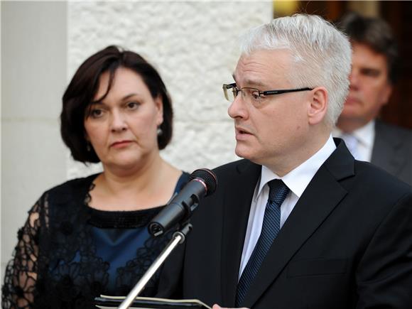 Josipović priredio prijem za veleposlanike                                                                                                                                                                                                      