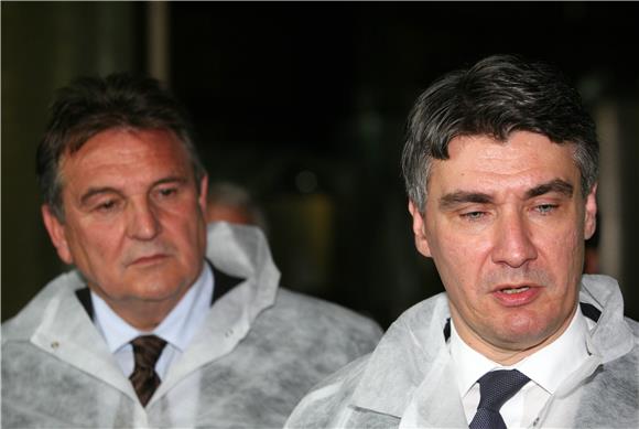 Zoran Milanović i Radimir Čačić u posjetu Sisku                                                                                                                                                                                                 