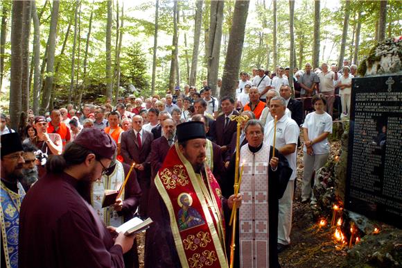 Komemoracija žrtvama ustaškog terora u Jadovnu                                                                                                                                                                                                  