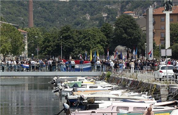 U Rijeci održana ''Povorka hrvatskog ponosa i slave''                                                                                                                                                                                           