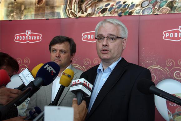 Josipović: veliki fondovi interesiraju se za Podravku                                                                                                                                                                                           