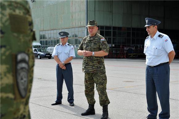 Deseti hrvatski kontigent u misiji KFOR na Kosovu                                                                                                                                                                                               