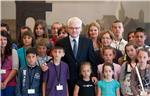 Predsjednik Josipović primio djecu iz Srebrenice                                                                                                                                                                                                