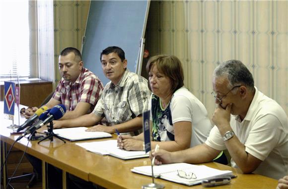 Tiskovna konferencija Sindikata metalaca HR                                                                                                                                                                                                     