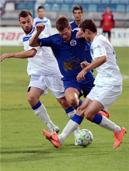 Zadar - Osijek 0-0 (poluvrijeme)                                                                                                                                                                                                                