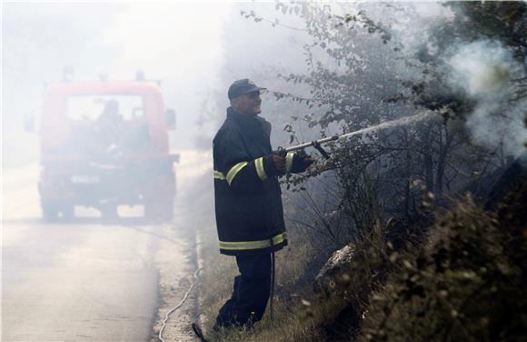 Požari u Orebiću, na Mljetu i Korčuli                                                                                                                                                                                                           