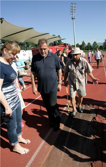 Bandić obišao radove u Športskom parku Mladost                                                                                                                                                                                                  