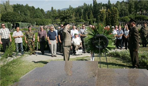 Branitelji položili vijence na Mirogoju                                                                                                                                                                                                         