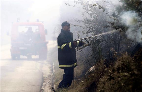 Lokaliziran požar kod Kaštela                                                                                                                                                                                                                   