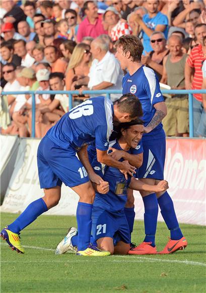 Prva HNL: Zadar - Hajduk 1:1 (poluvrijeme)                                                                                                                                                                                                      