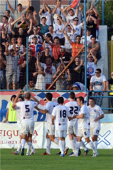 Prva HNL: Zadar - Hajduk 1:1 (poluvrijeme)                                                                                                                                                                                                      