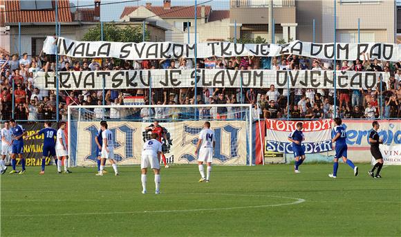 Prva HNL: Zadar - Hajduk 1:1 (poluvrijeme)                                                                                                                                                                                                      