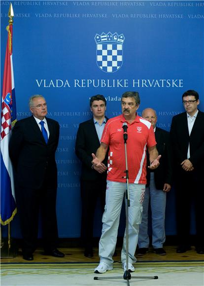 Hrvatski olimpijci kod predsjednika Vlade                                                                                                                                                                                                       