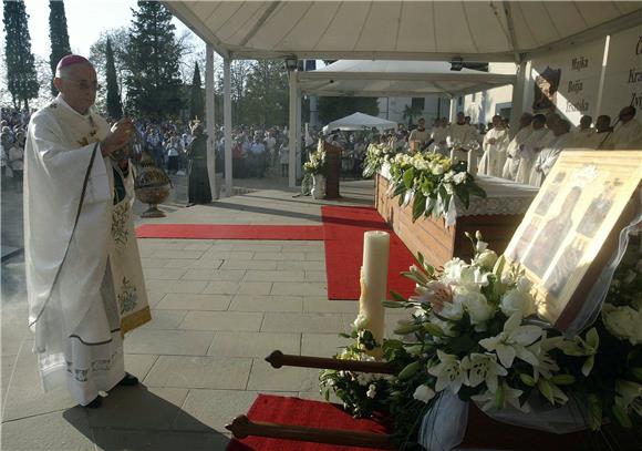 Proslava blagdana Vele Gospe u trsatskom svetištu                                                                                                                                                                                               