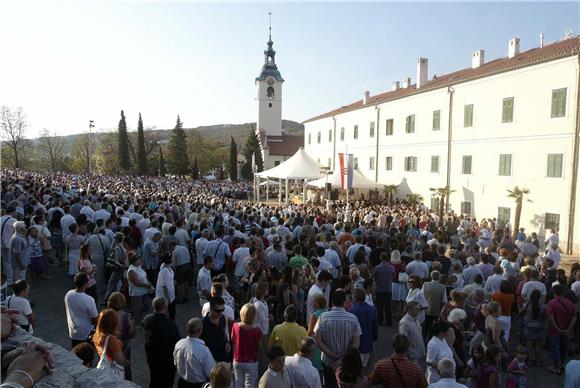 Proslava blagdana Vele Gospe u trsatskom svetištu                                                                                                                                                                                               