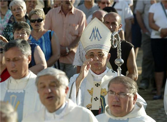 Proslava blagdana Vele Gospe u trsatskom svetištu                                                                                                                                                                                               