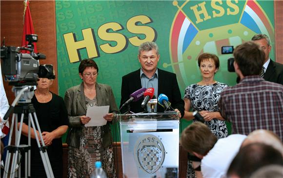 Konferencija za novinare HSS-a                                                                                                                                                                                                                  