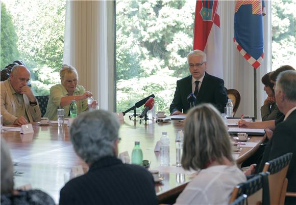 Sjednica Vijeća za socijalnu pravdu kod predsjednika Republike                                                                                                                                                                                  