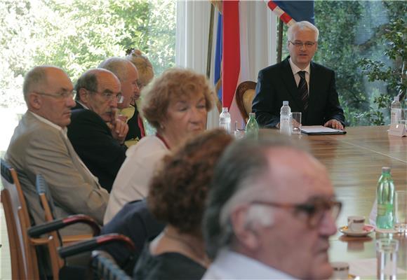 Sjednica Vijeća za socijalnu pravdu kod predsjednika Republike                                                                                                                                                                                  