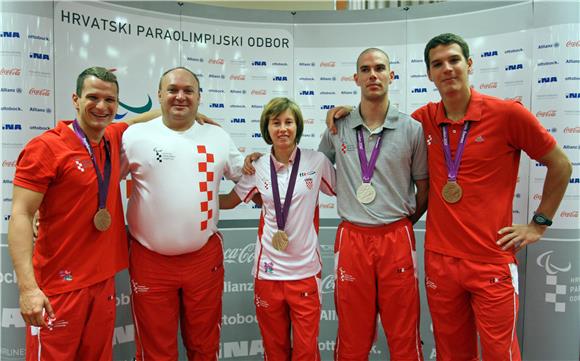 Tiskovna konferencija HPO-a nakon povratka iz Londona                                                                                                                                                                                           