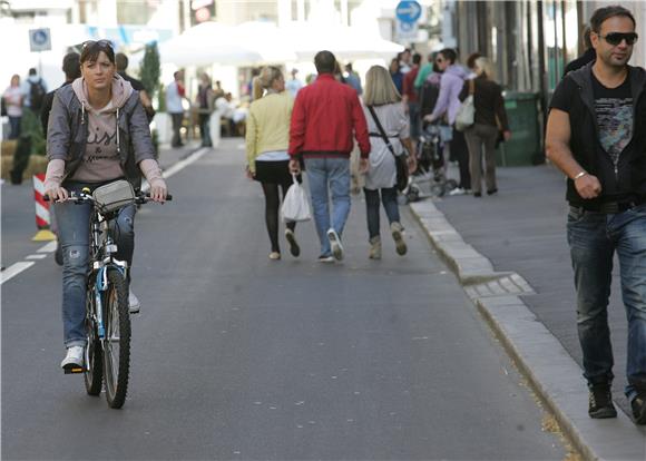 Zagreb: Dan bez automobila, za promet zatvorena središnja gradska zona                                                                                                                                                                          