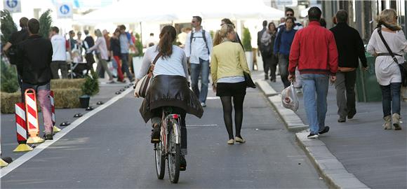 Zagreb: Dan bez automobila, za promet zatvorena središnja gradska zona                                                                                                                                                                          