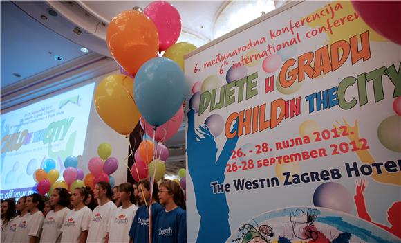 Zagreb: Međunarodna konferencija ''Dijete u gradu, 2012'' do 28. rujna                                                                                                                                                                          