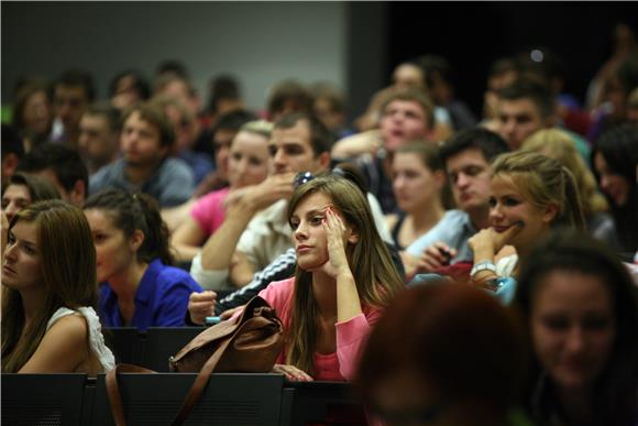 Prosvjed studenata Građevinskog fakulteta                                                                                                                                                                                                       