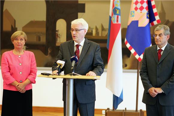 Josipović primio hrvatske i slovenske ustavne suce                                                                                                                                                                                              