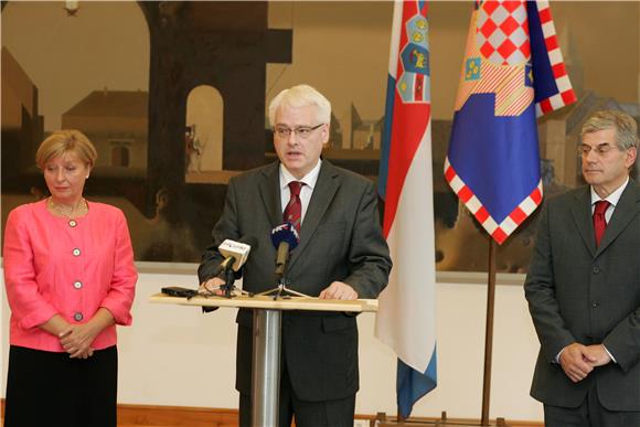 Josipović primio hrvatske i slovenske ustavne suce                                                                                                                                                                                              