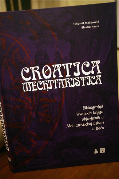 Predstavljanje knjige 'Croatica Mechitaristica, Bibliografija hrvatskih knjiga tiskanih u Mehitarističkoj tiskari u Beču'                                                                                                                       