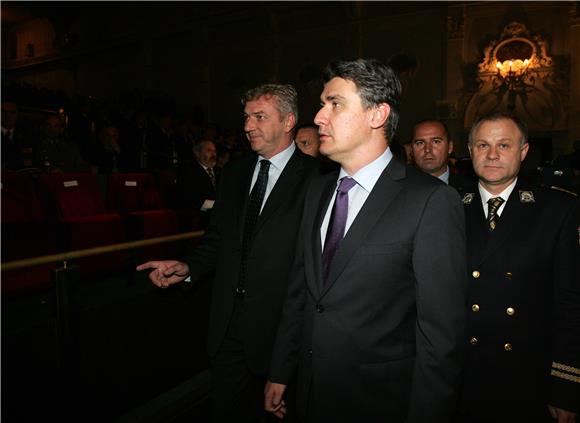 Premijer Milanović na svečanoj akademija u povodu obilježavanja Dana policije                                                                                                                                                                   