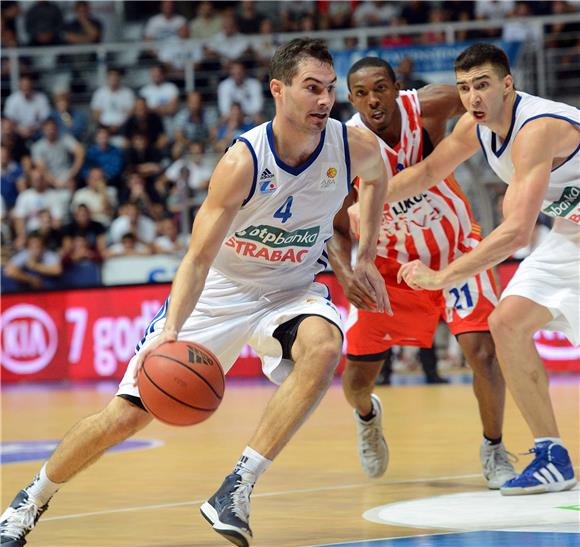 Utakmica 2. kola regionalne košarkaške ABA lige: Zadar - Crvena zvezda                                                                                                                                                                          