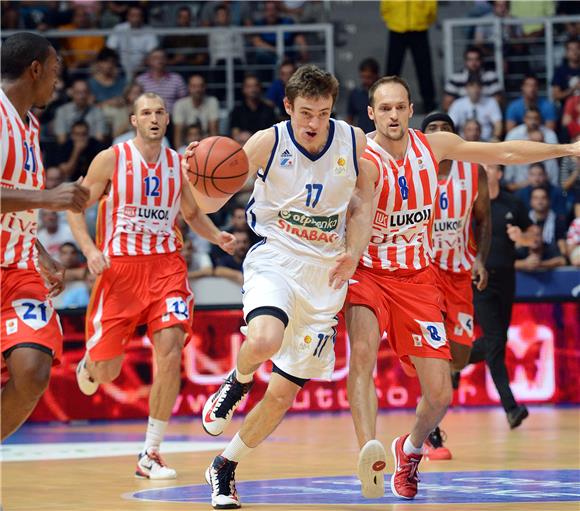 Utakmica 2. kola regionalne košarkaške ABA lige: Zadar - Crvena zvezda                                                                                                                                                                          