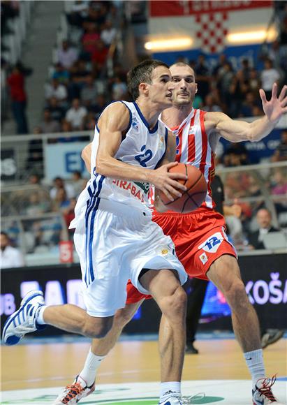 Utakmica 2. kola regionalne košarkaške ABA lige: Zadar - Crvena zvezda                                                                                                                                                                          