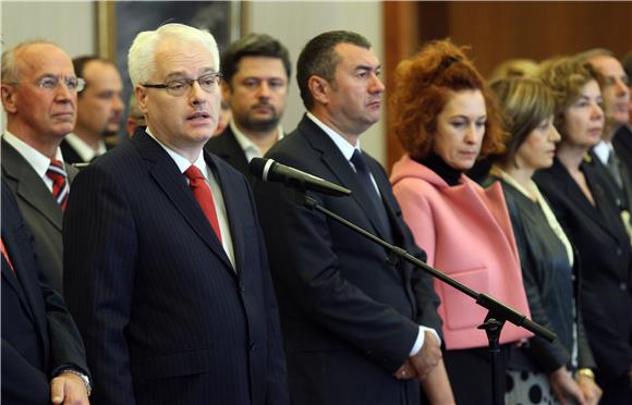 Predsjednik Josipović uručio odlikovanja u povodu Dana neovisnosti                                                                                                                                                                              