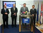 Tiskovna konferencija HDZ-a                                                                                                                                                                                                                     