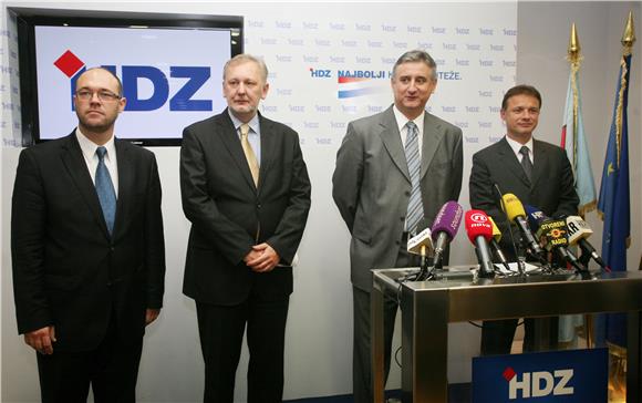 Tiskovna konferencija HDZ-a                                                                                                                                                                                                                     