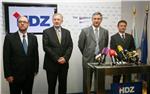 Tiskovna konferencija HDZ-a                                                                                                                                                                                                                     