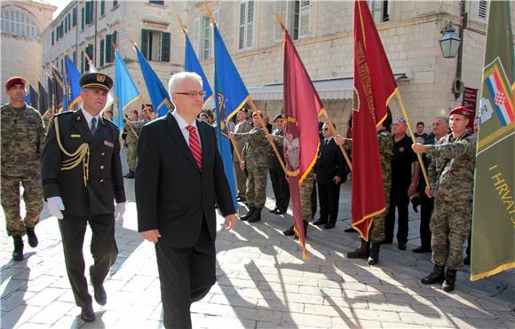 Predsjednik Josipović na Danima pobjede                                                                                                                                                                                                         