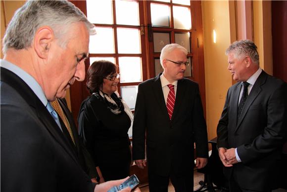 Predsjednik Josipović na Danima pobjede                                                                                                                                                                                                         