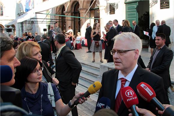 Predsjednik Josipović na Danima pobjede                                                                                                                                                                                                         