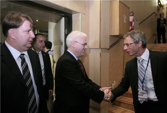 Predsjednik Josipović na Godišnjoj ekonomskoj konferenciji 2012.                                                                                                                                                                                