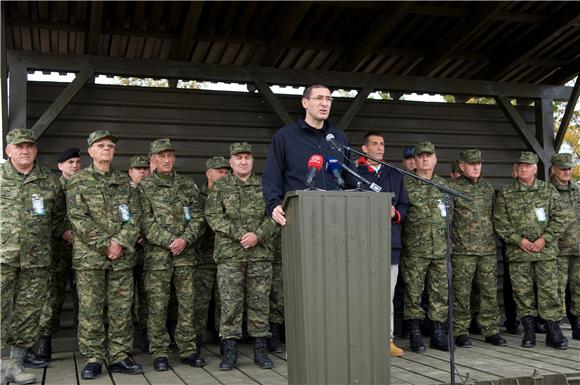 Vojna vježba postrojbi HKoV-a 'UDAR -12/22'                                                                                                                                                                                                     