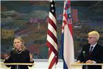 Clinton podupire ulazak Hrvatske u EU 1. srpnja 2013.                                                                                                                                                                                           