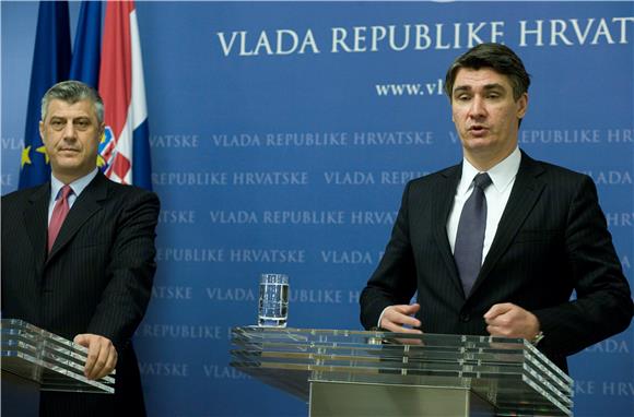 Milanović i Tači održali zajedničku tiskovnu konferenciju                                                                                                                                                                                       