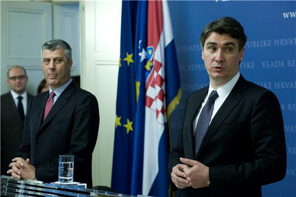 Milanović i Tači održali zajedničku tiskovnu konferenciju                                                                                                                                                                                       