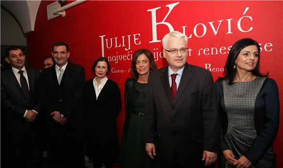 Otvorena izložba ''Julije Klović - najveći minijaturist renesanse''                                                                                                                                                                             