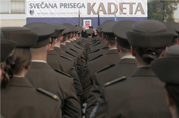 Svečana prisega 10. naraštaja kadeta Oružanih snaga RH                                                                                                                                                                                          