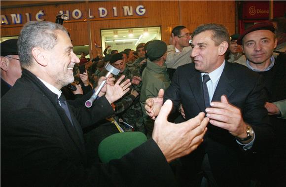 Generali Gotovina i Markač na Trgu bana Jelačića                                                                                                                                                                                                